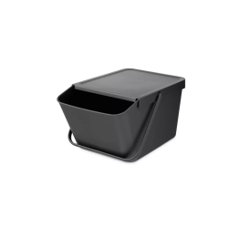 Brabantia - Контейнер для мусора Sort &amp; Go 20л для сортировки, серый / артикул   277726  / GTIN 8710755277726