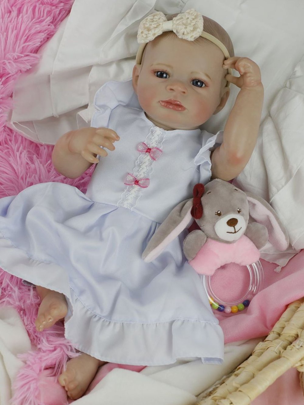 Кукла Реборн виниловая LifeReborn 45см (LR-008)