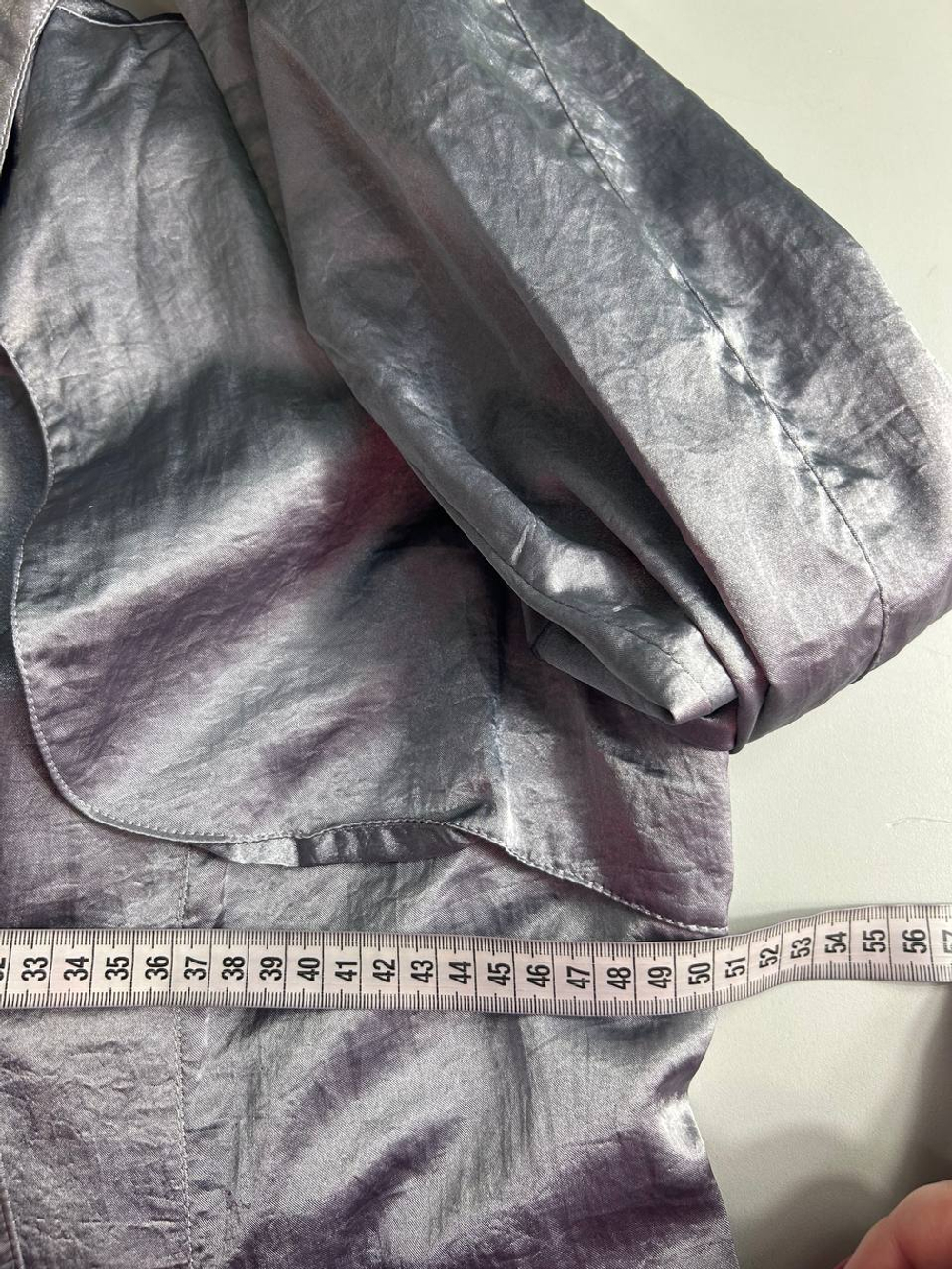 Тренч космический, визуально 50 размер