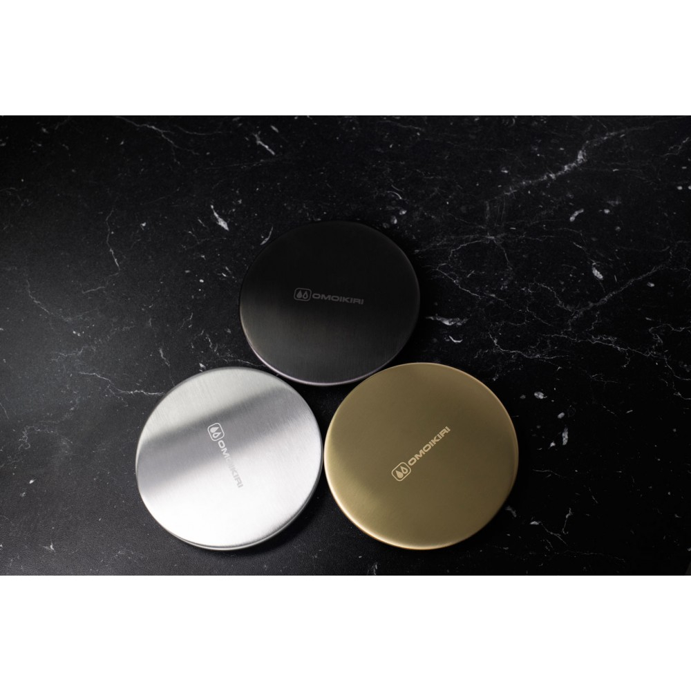 Декоративная накладка для выпуска в цвете - Вороненная сталь