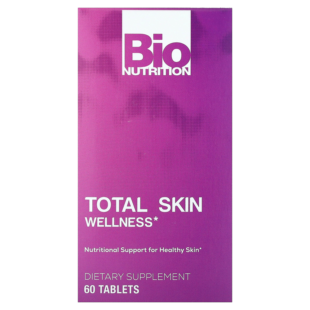 Bio Nutrition, Total Skin Wellness, 60 таблеток