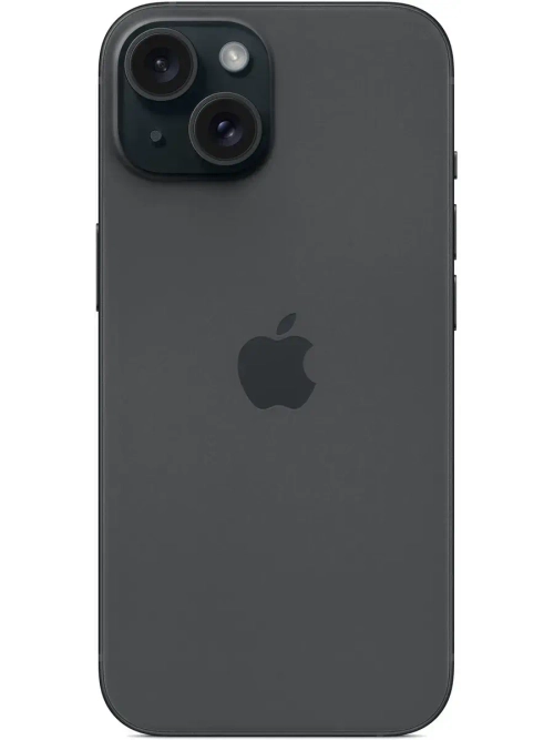 Смартфон Apple iPhone 15 256gb; nanoSIM+eSIM; черный