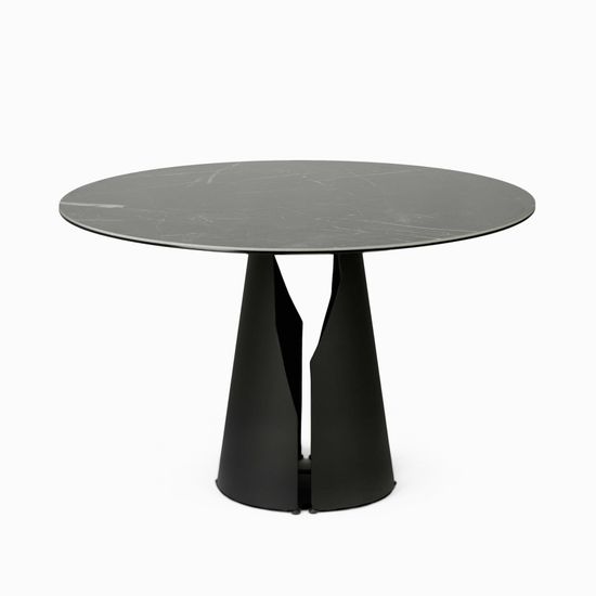 Обеденный стол Giano диаметр 120 черный