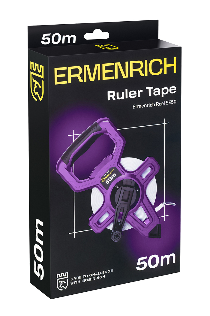 Рулетка геодезическая Ermenrich Reel SE50