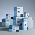 Набор мельниц для соли и перца milltop, синий, 2 шт.