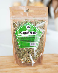 Набор настойки "Мятный Ликер" в крафт пакете