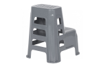 NORDBERG (TL35G) Табурет-стремянка, 2 ступени, серый