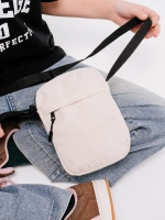 Сумка через плечо кросс-боди, вельветовая