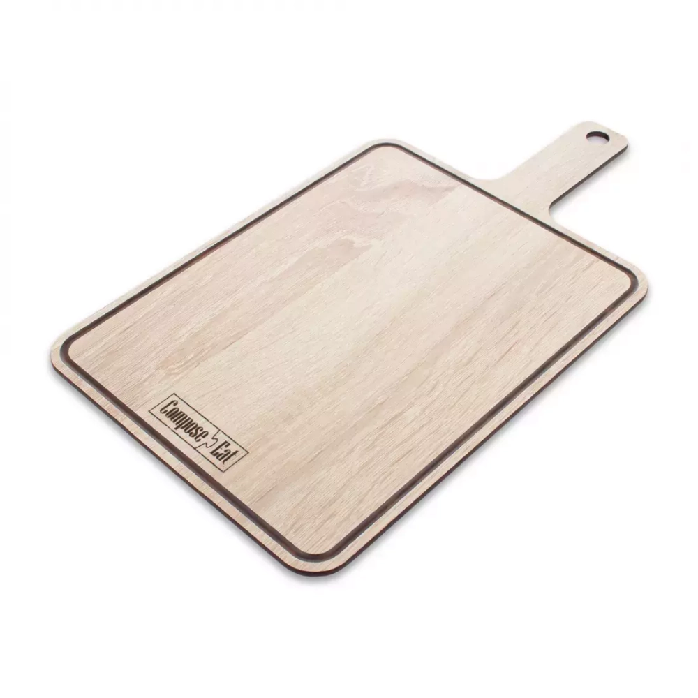 Доска разделочная с ручкой 21x37см ComposeEat Everyday дуб светлый