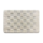 Коврик для ванной L'CADESI Marathon, 60, Блок, бежевый (однотонный), Турция