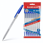 Ручка шариковая 1,0, синяя, 8 шт. "R-301 Classic Stick" (ErichKrause)