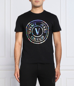 футболка Versace Jeans Couture - черный(73GAHG07CJ00G)