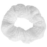 Резинка для волос 3х22 см, скранч, белый, MONTE VITA, 457121