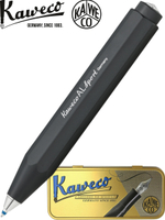 Шариковая ручка Kaweco AL Sport Matte Black (10000100) 1.0 мм, черный матовый корпус