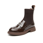DG Stretch & Sock Boots Women"s Black/Brown