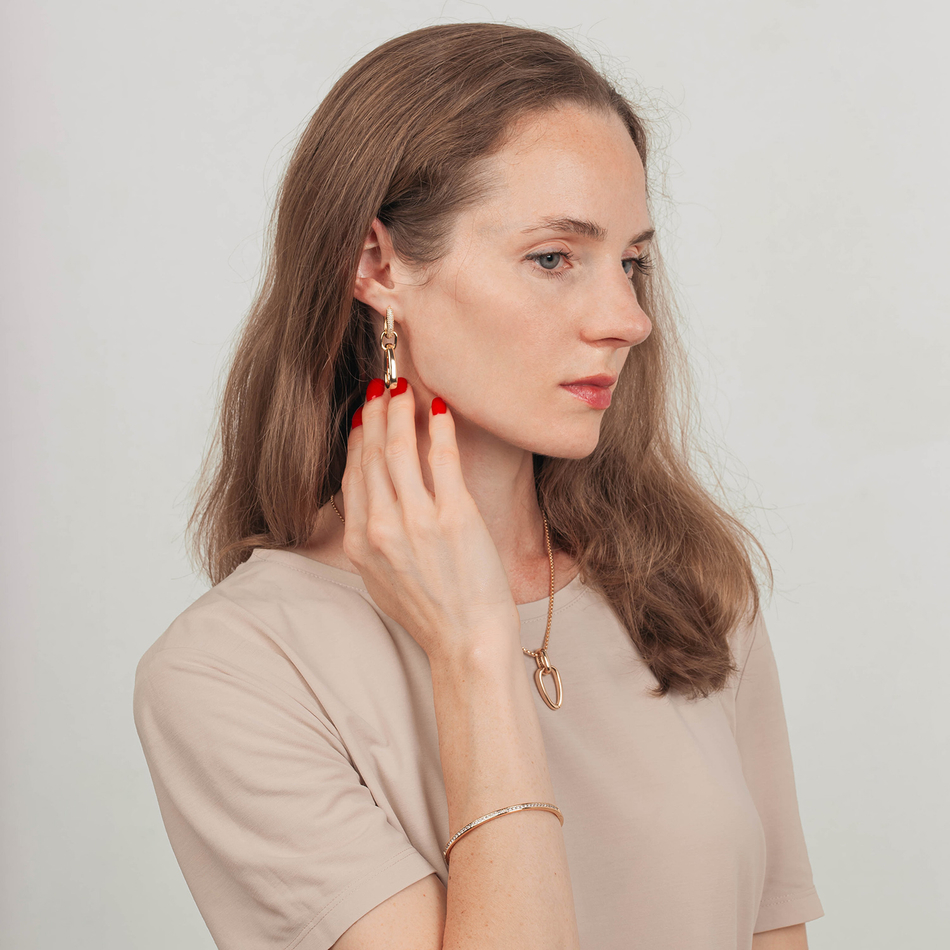 Серьги Fiore Luna ABE27622-01 G