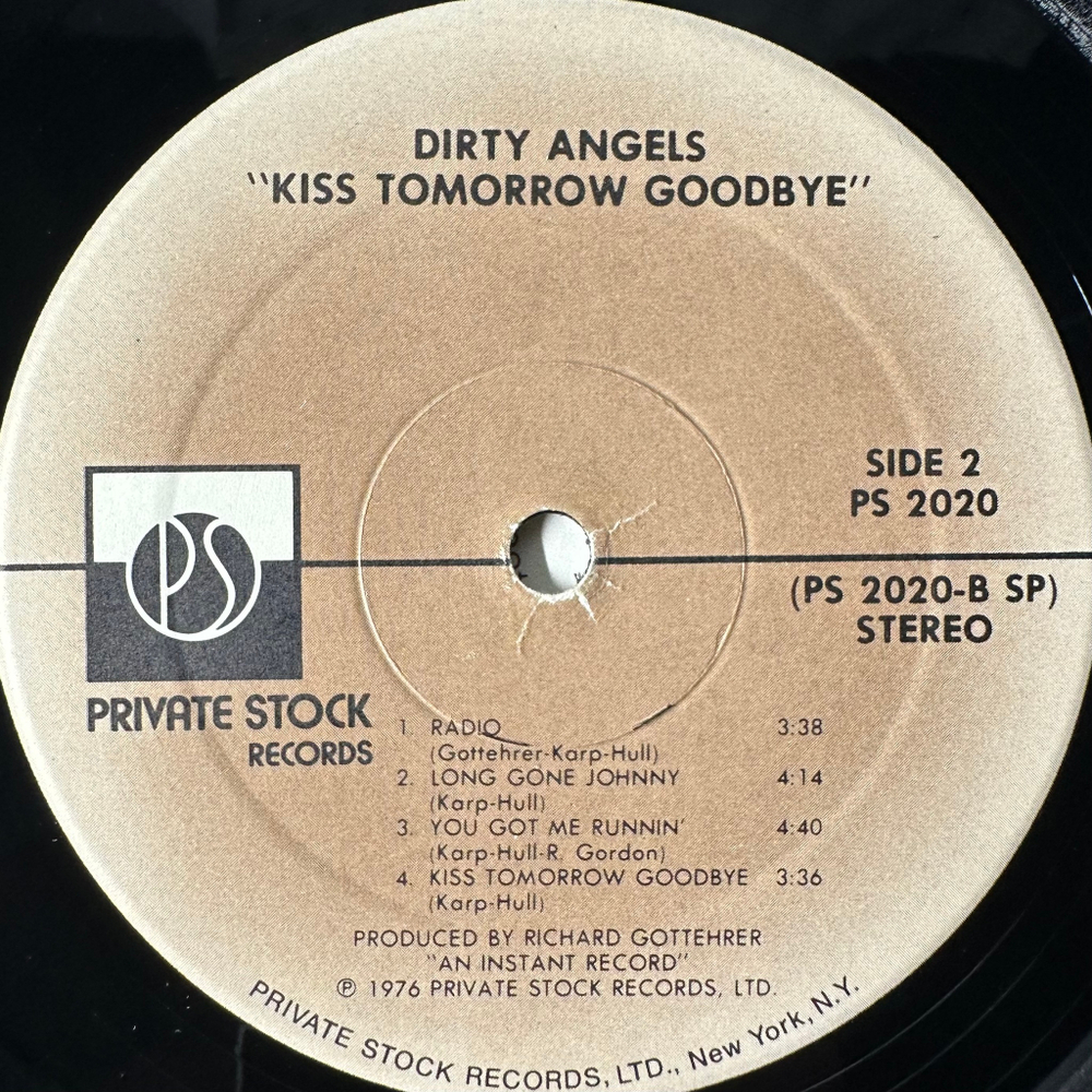 Dirty Angels – Kiss Tomorrow Goodbye (США 1976г.)