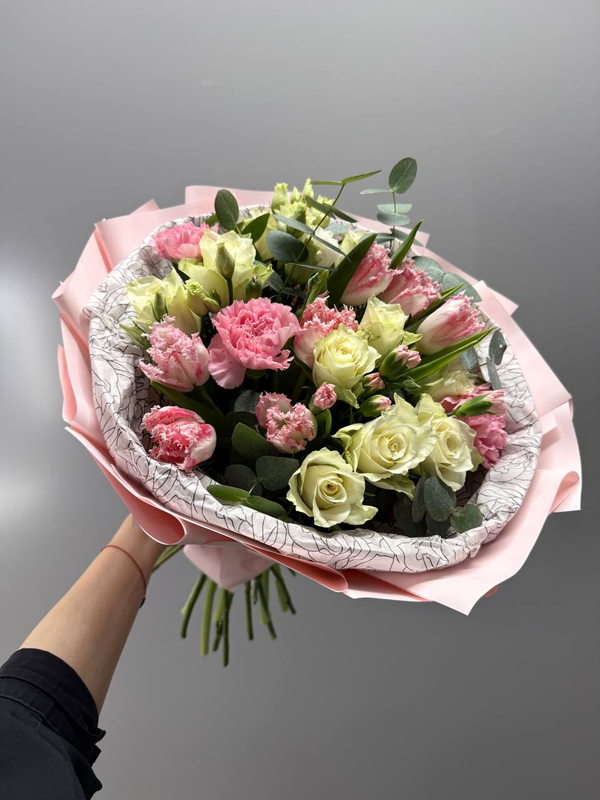 Букет "Тюльпановая мечта"