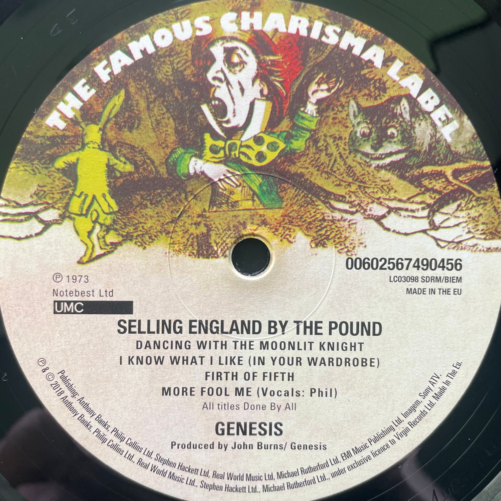 Genesis - Selling England By The Pound (Европа 2018г.)