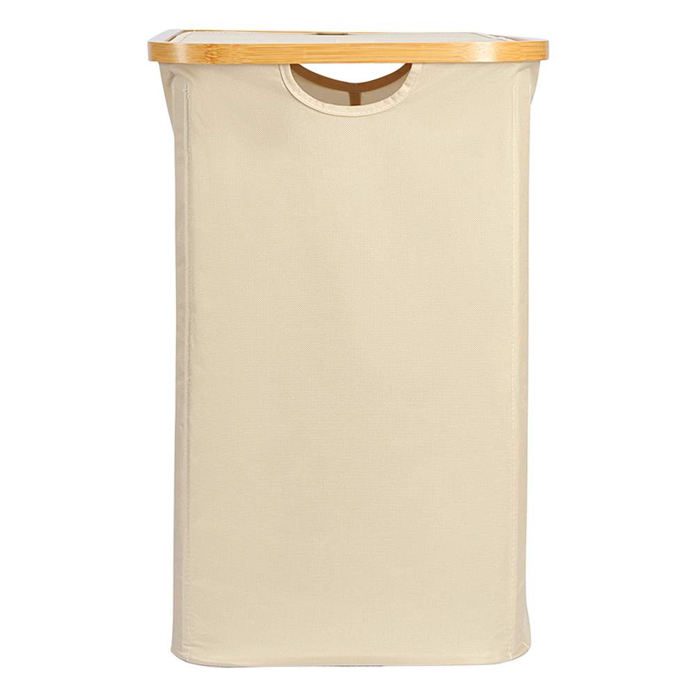 Корзина для белья с двумя отделениями neat twin, 53,5х33х53 см, молочная