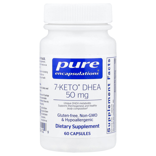Pure Encapsulations, 7-Keto® DHEA, 50 mg, 60 Capsules