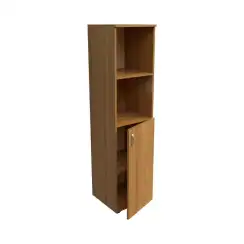 Шкаф узкий низкий ЛФ230 400х406х1610, орех