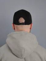 Кепка Antisocial 5 panel Velvet Черная