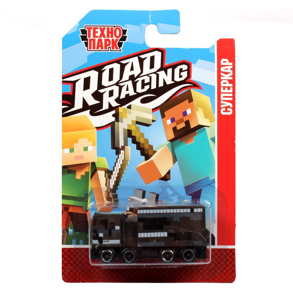 Модель ин. мет. "Road Racing Мой мир" 7,5см, в ассорт, блист. RR-7-205-MW-R (Технопарк)