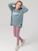 Спортивный костюм для девочки на весну с леггинсами