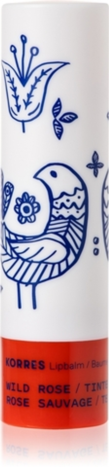 Korres Wild Rose - Тонизирующий бальзам для губ с питательным эффектом, 4,5 g