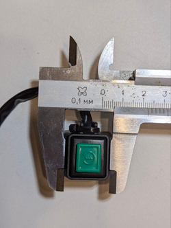 Кнопка на руль старт/стоп для мотоцикла эндуро, кросс, питбайк