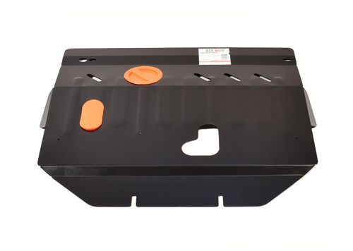 Защита картера и КПП (сталь 2 мм) для Nissan Micra (K13) 2010-2017 (V - 1.2), Nissan Note (E12) 2012-2020 (V - все, FWD (кроме Hybrid)), Nissan March  Alfeco.ALF1556st