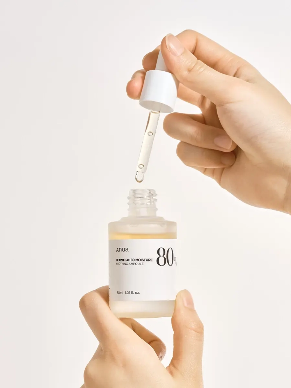 Anua Успокаивающая ампула на основе экстракта хауттюйнии Heartleaf 80% Moisture Soothing Ampoule 30 мл