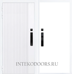 Вертикаль Белая F55 гладкая без рисунка