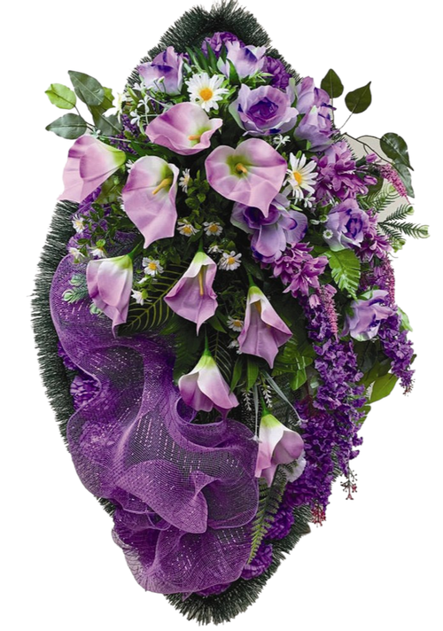 Похоронный венок «Элитный №63» (140 см)