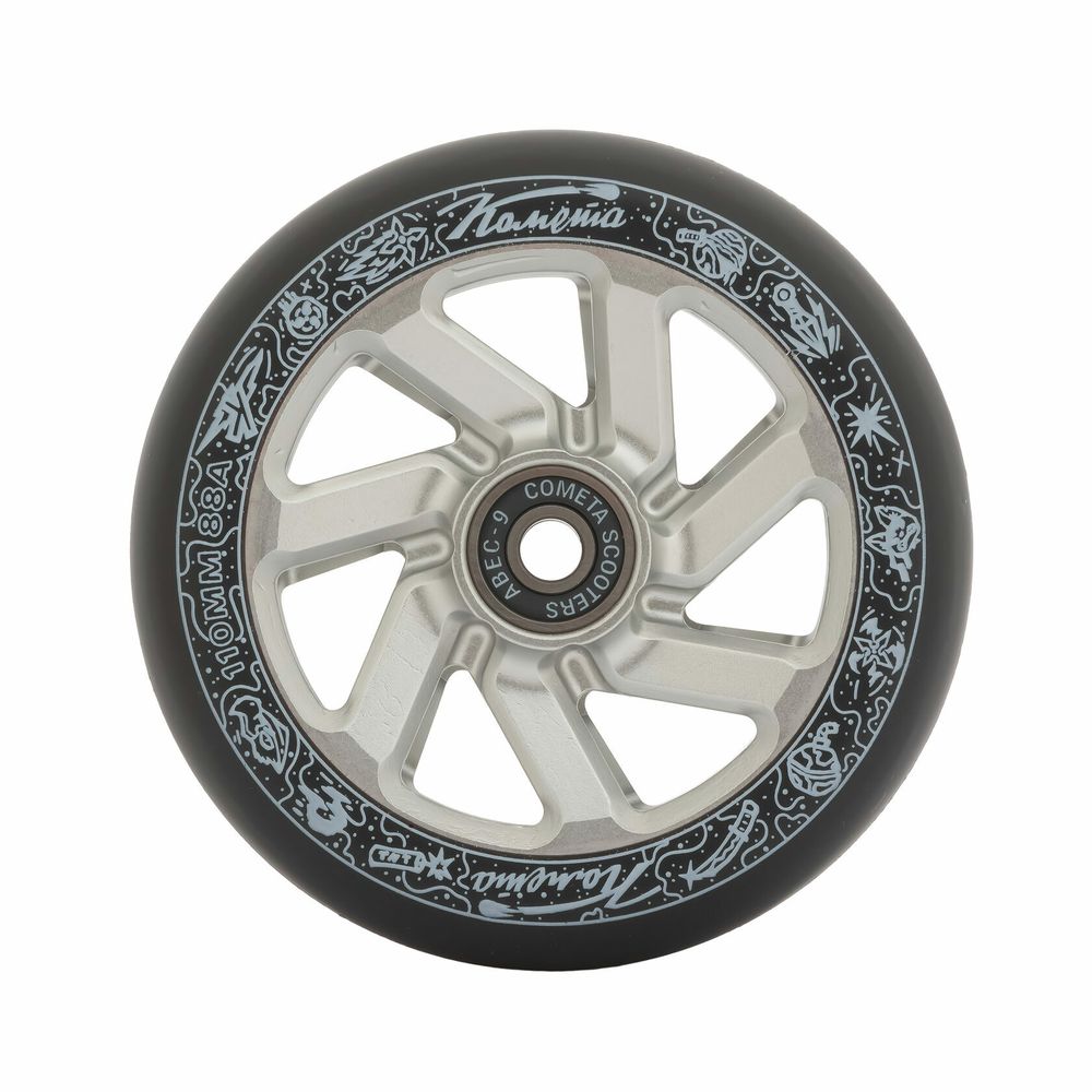 Колеса для самоката Комета Вортекс Черный / Серый