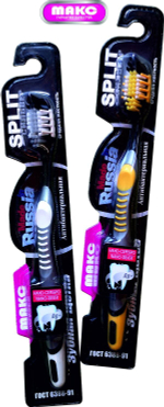 Зубная щетка антибак «СПЛИТ», жесткость средняя