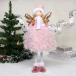 Фигурка новогодняя «ФЕЯ - Волшебный день» 58*21 см, Розовый
