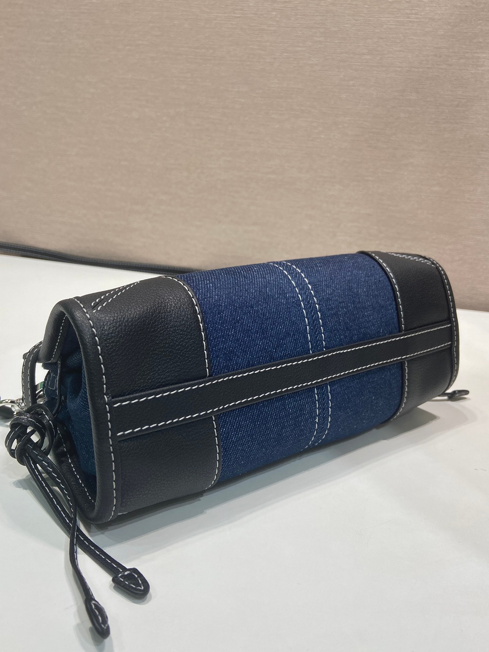 Prada Bonnie Leather Mini Handbag 23 cm