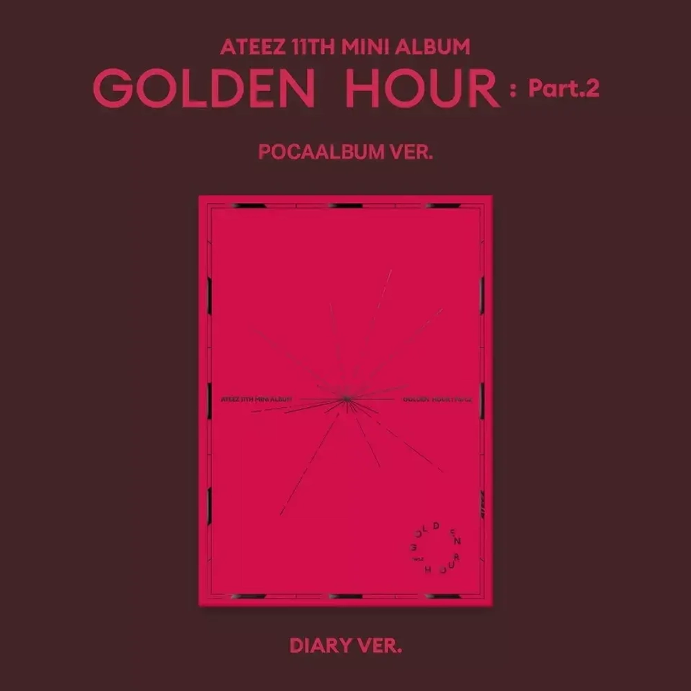 Альбом ATEEZ - Golden Hour : Part.2 [Pocaalbum ver.]