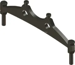 Опора с винтовыми упорами для рельса направляющего кольцевого Promotech