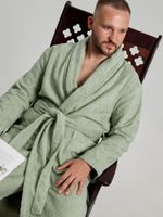 Халат мужской Комфорт-4 Виотекс СВ.- ОЛИВКОВЫЙ