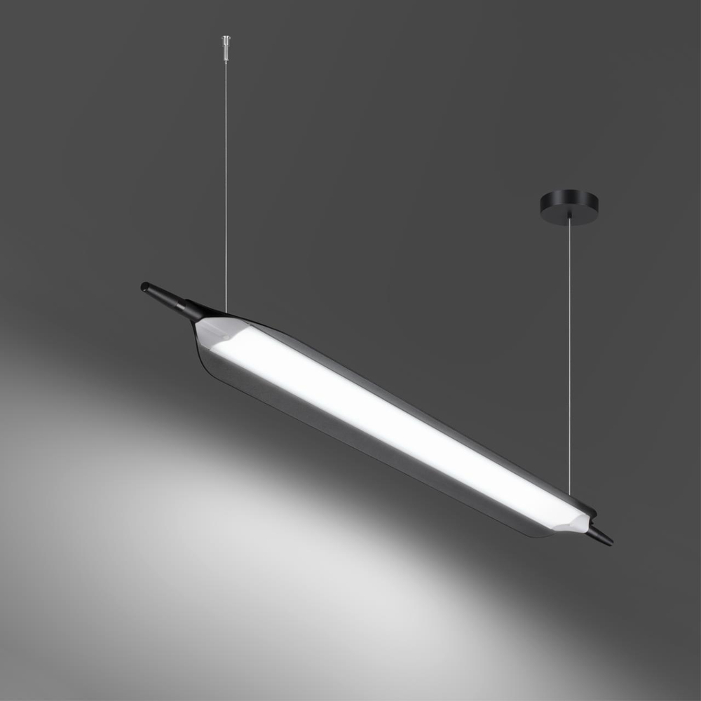 359544 LEDO NT25 000 черный Светильник подвесной диммируемый со сменой цв.температуры (сенсор) IP20 LED 32W 2700/4000/6000K 100-240V ALA