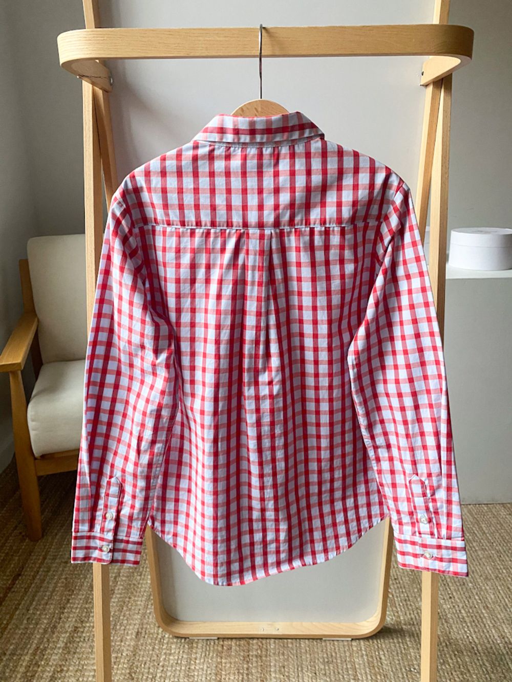 Новая хлопковая рубашка Jacadi, 140