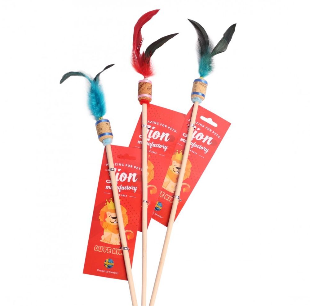 Дразнилка для кошек Lion Эко Джинн 42 см.