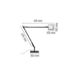 Настольная Лампа Kelvin Led Base Shiny Black F3311030 By Imperiumloft