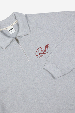 Halfzip RAFF Sport Jacket, Серый-меланж