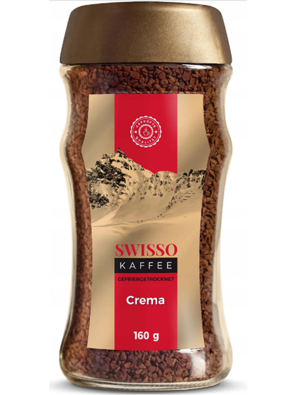 Растворимый кофе Swisso Crema 160 г