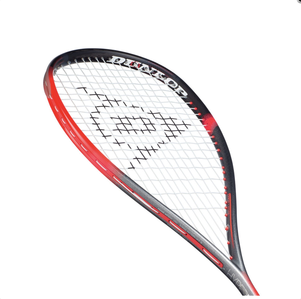 DUNLOP, REVELATION PRO LITE 125 HYPERFIBRE ST+ NH, Squash Racket