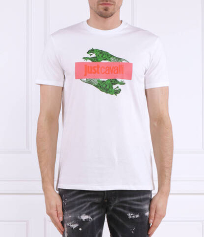 Футболка Just Cavalli - белый(74OBHF08CJ200)